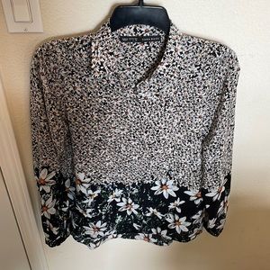 Zara Daisy Button Down Shirt